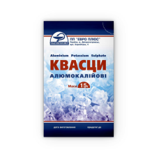Галун алюмокалієвий 15г.