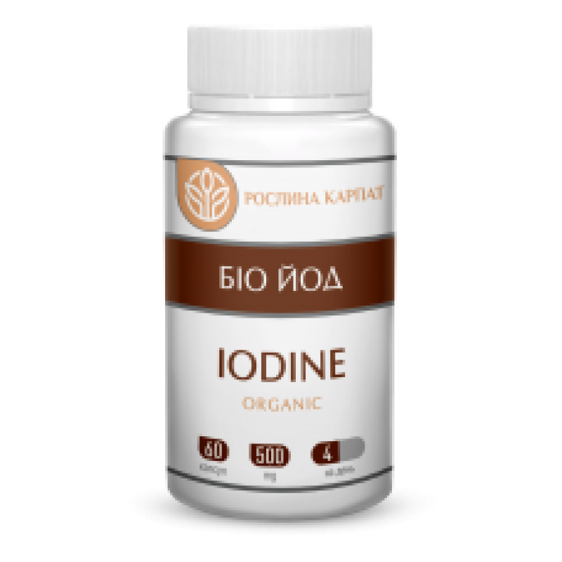 Біо Йод Organic капсули №60