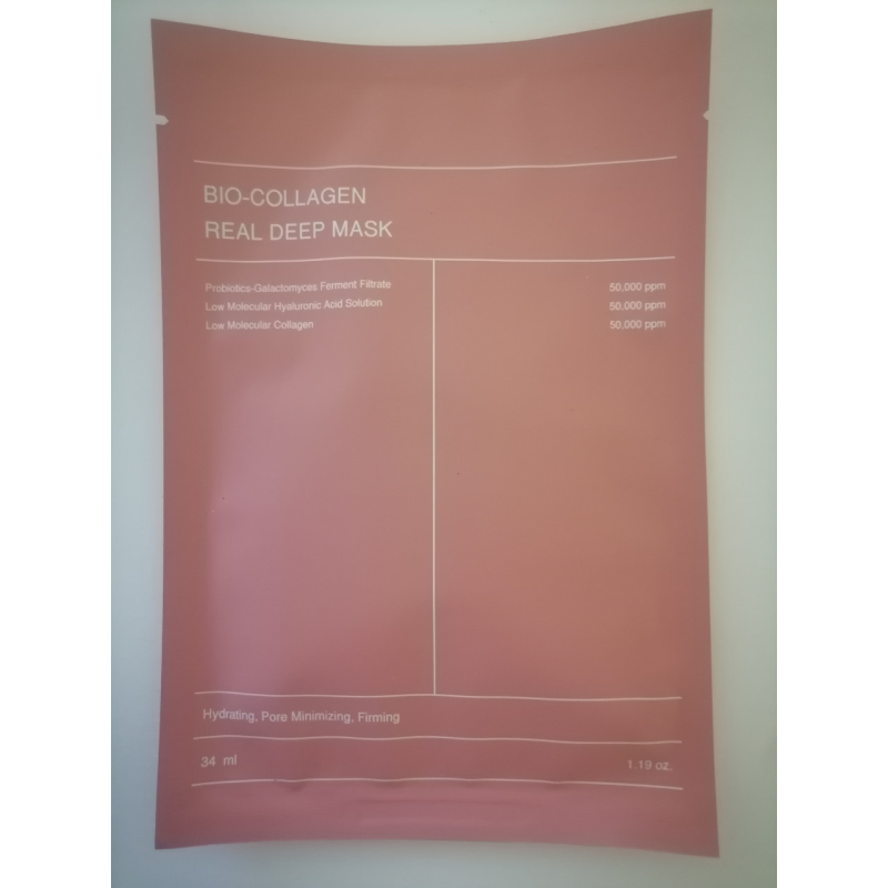 Bio-Collagen Real Deep Mask гідрогелева маска для обличчя